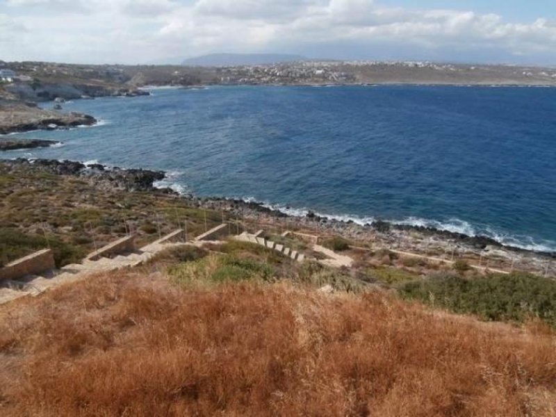 Chorafakia Kreta, Chorafakia: Einzigartiges Grundstück mit Blick auf die Bucht zu verkaufen Grundstück kaufen